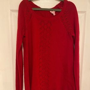 Size XS red sweater by candies
